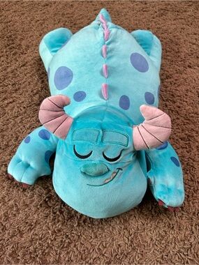 Disney Store Monsters Inc Sulley Cuddleez Plush 24” EUC